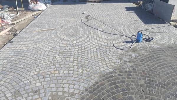 Instalacion de porfido - Piedras Canning